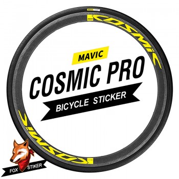 Road Bicycle Wheels Rim Decal Stickers for MAVIC COSMIC PRO